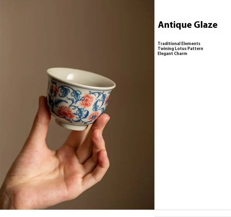 Yongle-Style Tea Cup – Inspired by Ming Dynasty Imperial Aesthetics