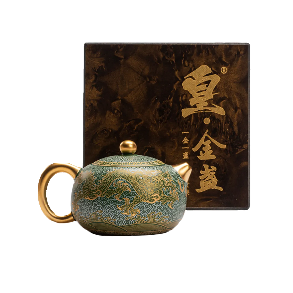 "Twin Dragons Playing with a Pearl – Xishi-style Teapot"