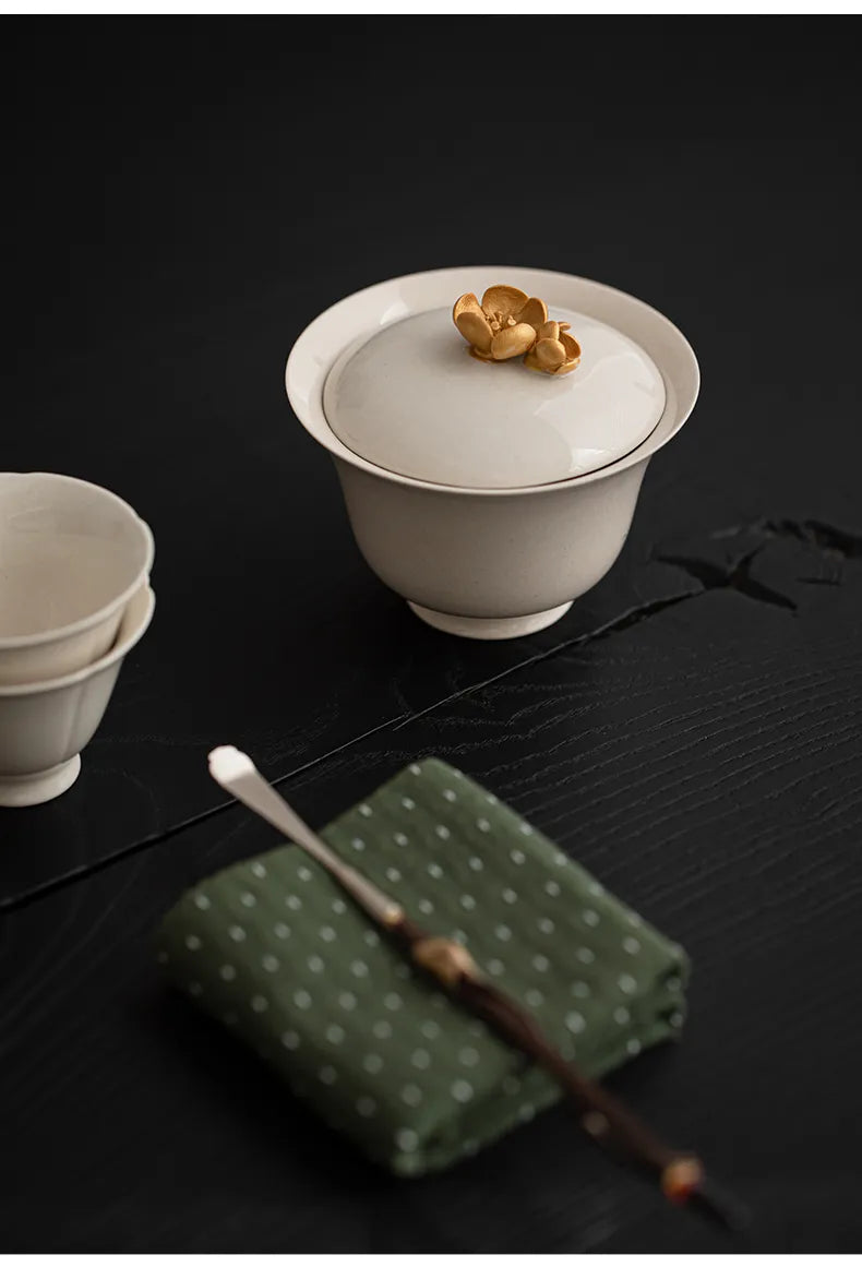 Ash Glaze “Qinrui” Gaiwan
