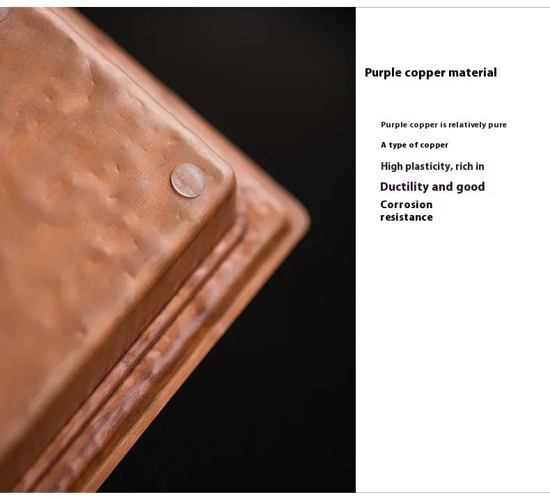 "Whispering Pines" – Purple Copper Dry Brewing Tray