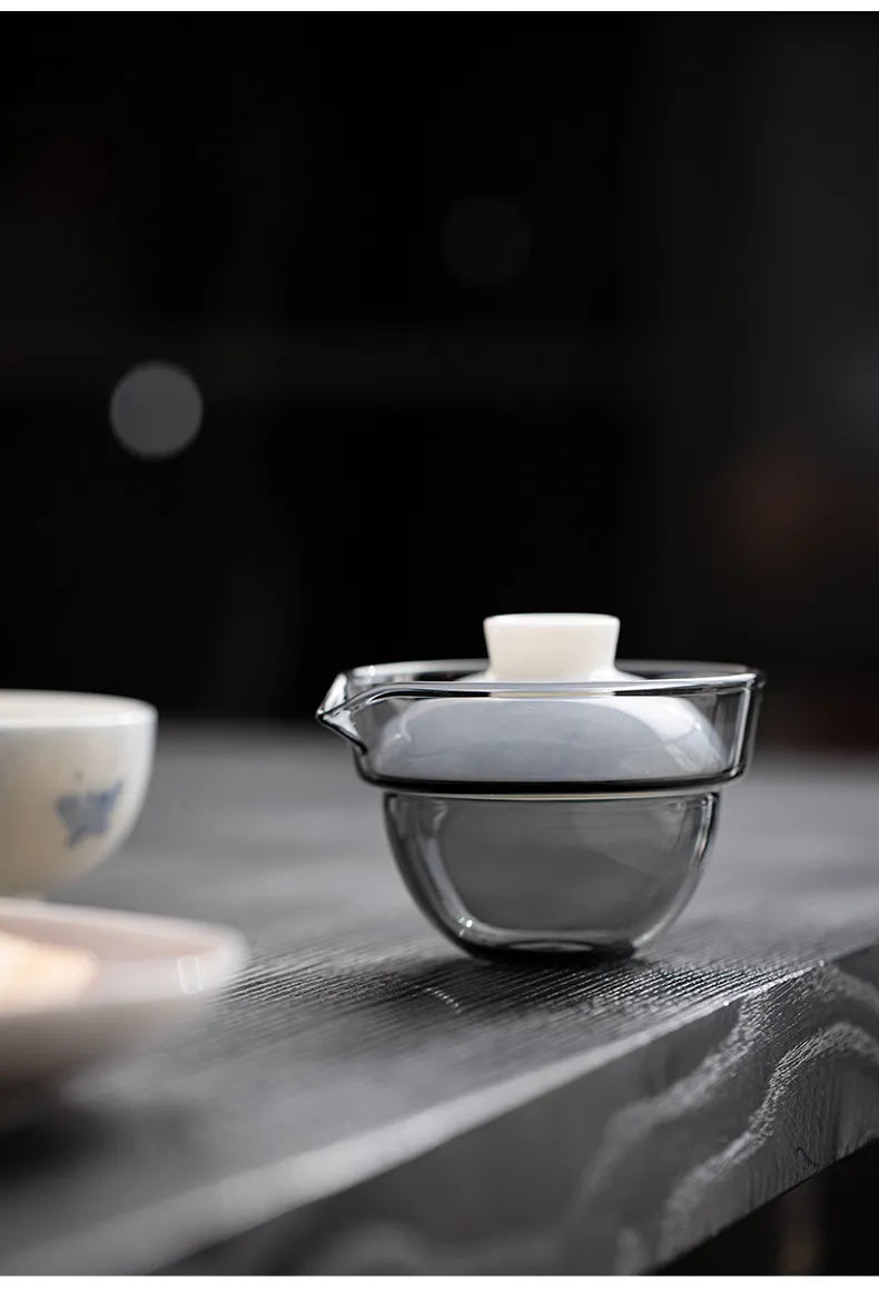 "Butterfly in Love with Flowers" – Portable Gongfu Travel Teacup