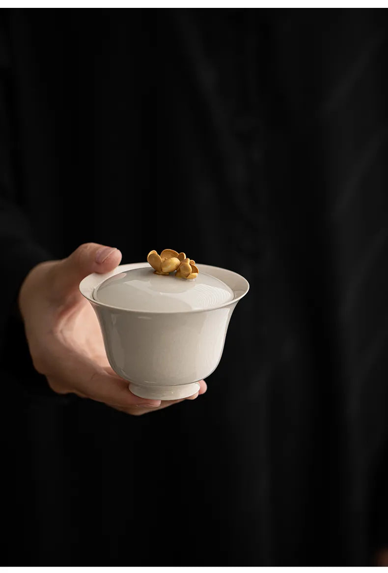 Ash Glaze “Qinrui” Gaiwan