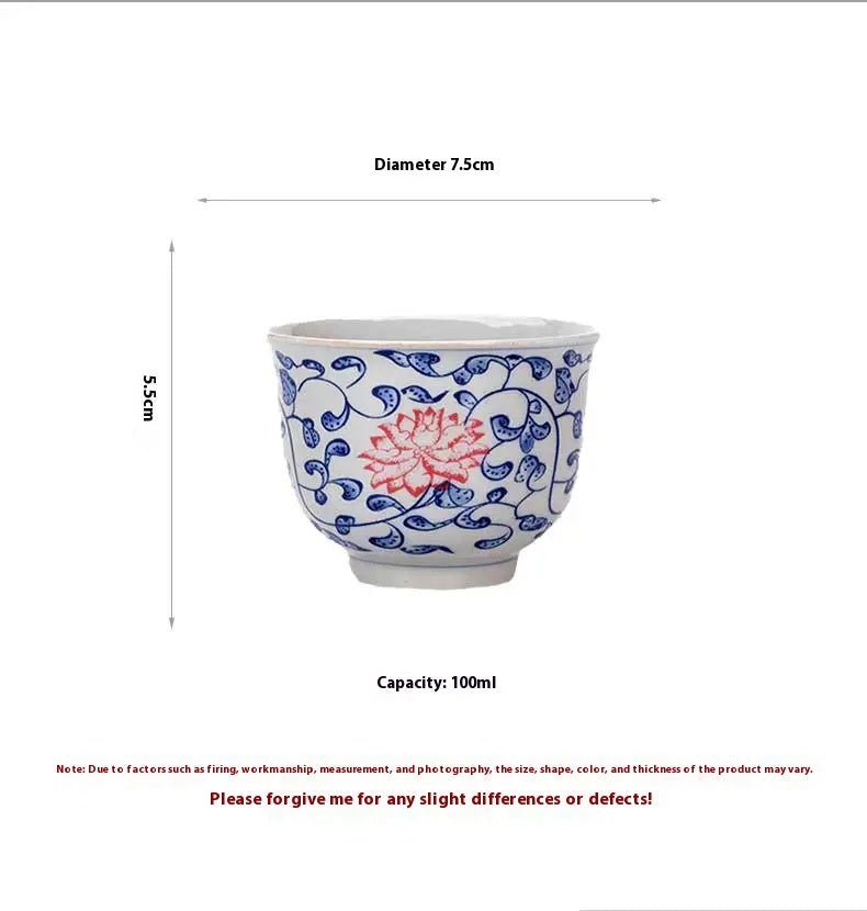 Yongle-Style Tea Cup – Inspired by Ming Dynasty Imperial Aesthetics