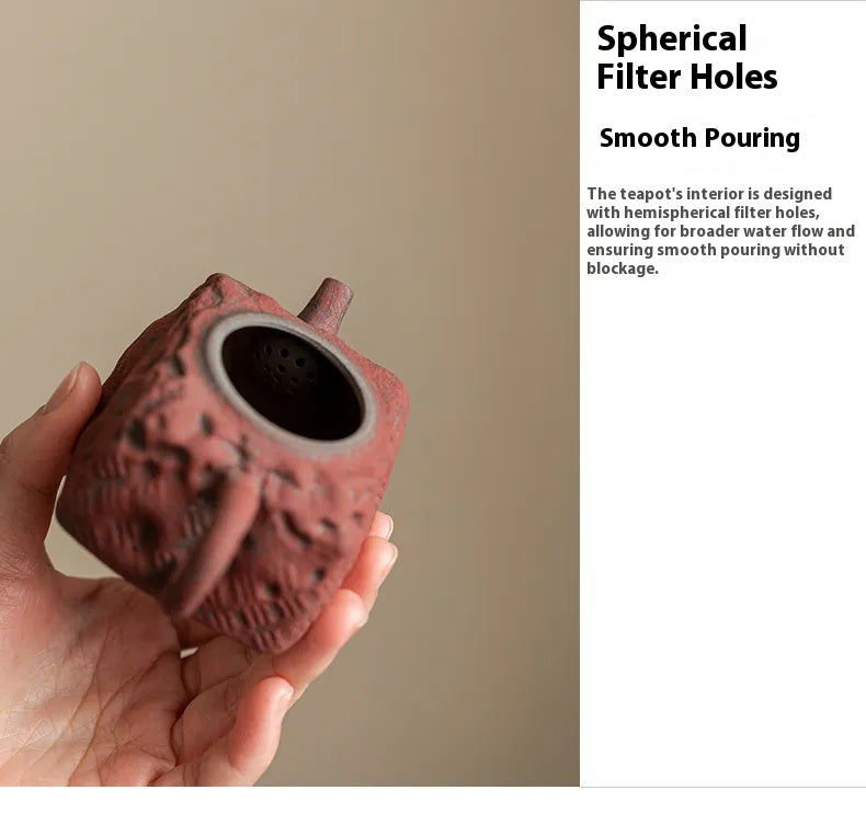 "Vintage Black Tea Teapot – Guzhuo"