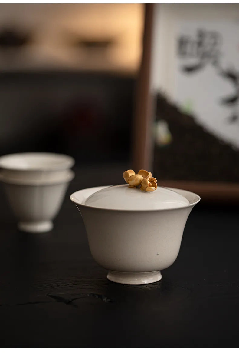 Ash Glaze “Qinrui” Gaiwan