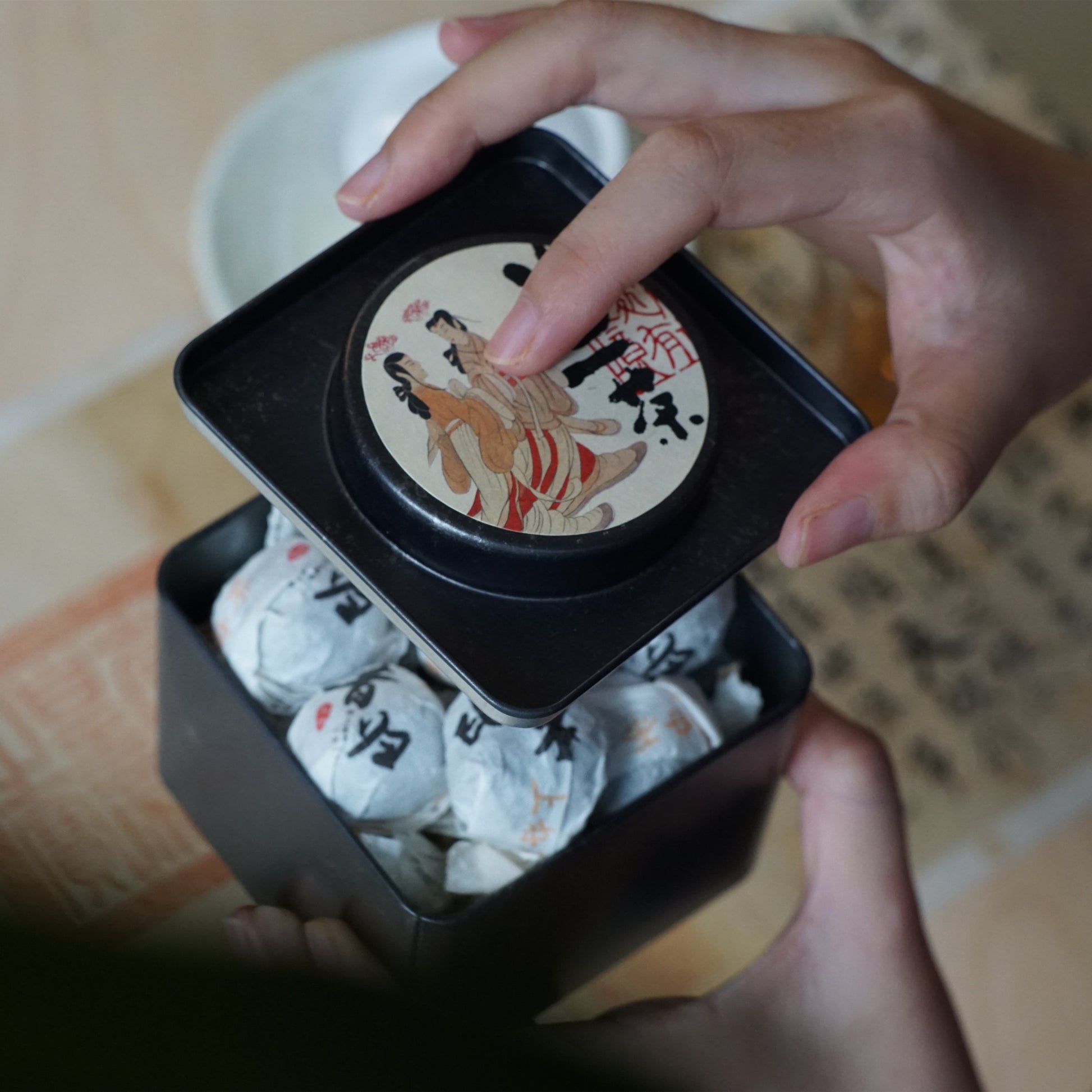 2021 Autumn Xigui Raw Pu-erh Tea – Mini Round Leaf Balls, Convenient Single-Serve
