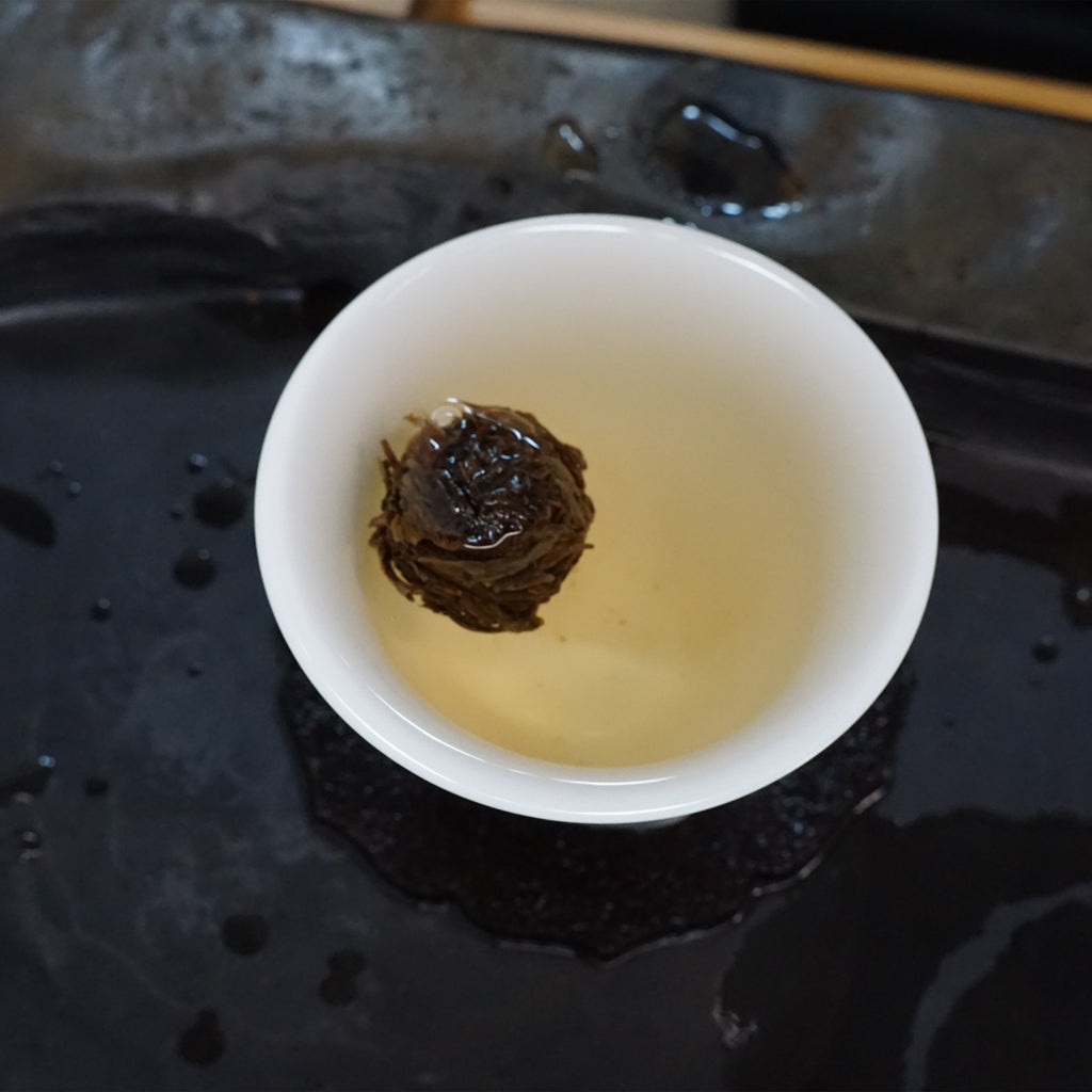 2021 Autumn Xigui Raw Pu-erh Tea – Mini Round Leaf Balls, Convenient Single-Serve