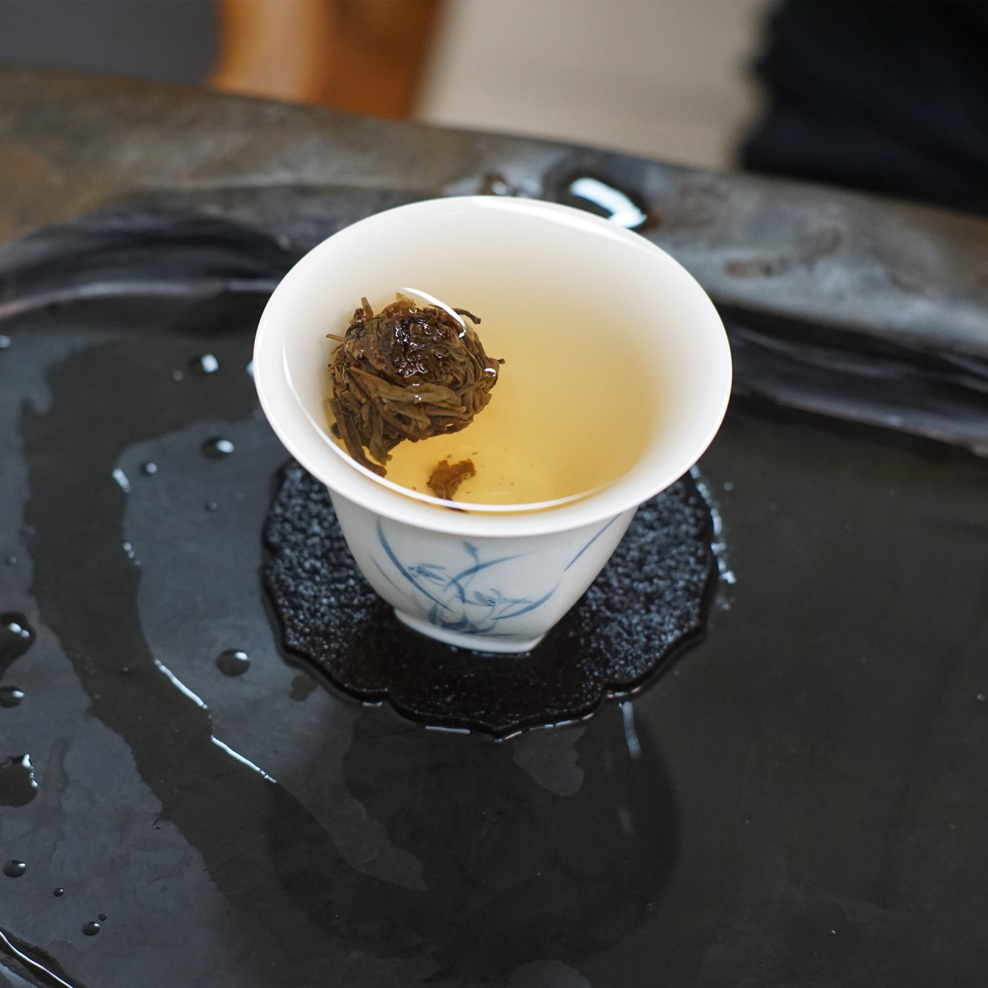 2021 Autumn Xigui Raw Pu-erh Tea – Mini Round Leaf Balls, Convenient Single-Serve