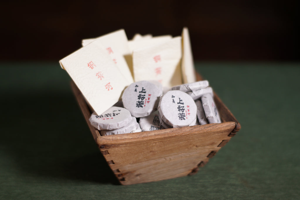 2023 Mini Portable Pu'er Tea from Tongqing River — Tea from the Primal Forest