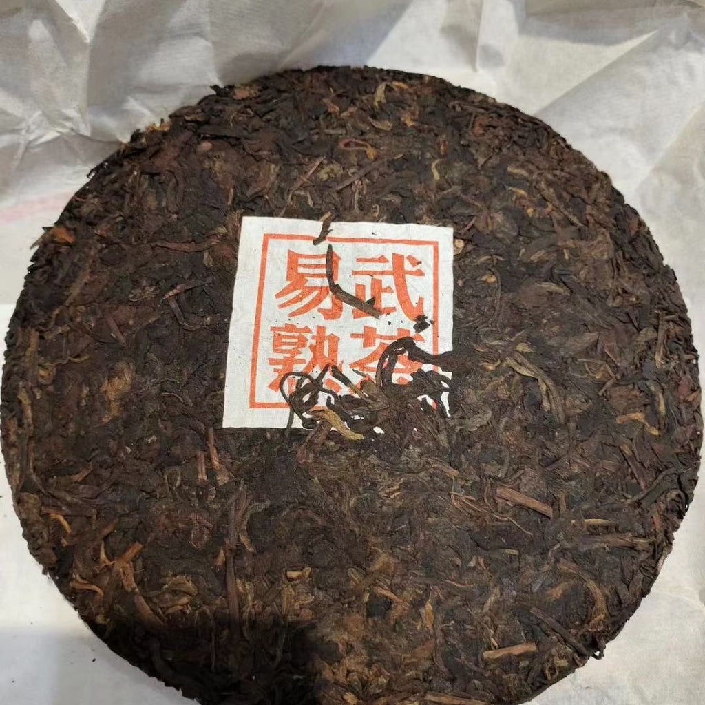 2010 Yiwu Ancient Tree Ripe Pu-erh — “Golden Patina of Time”