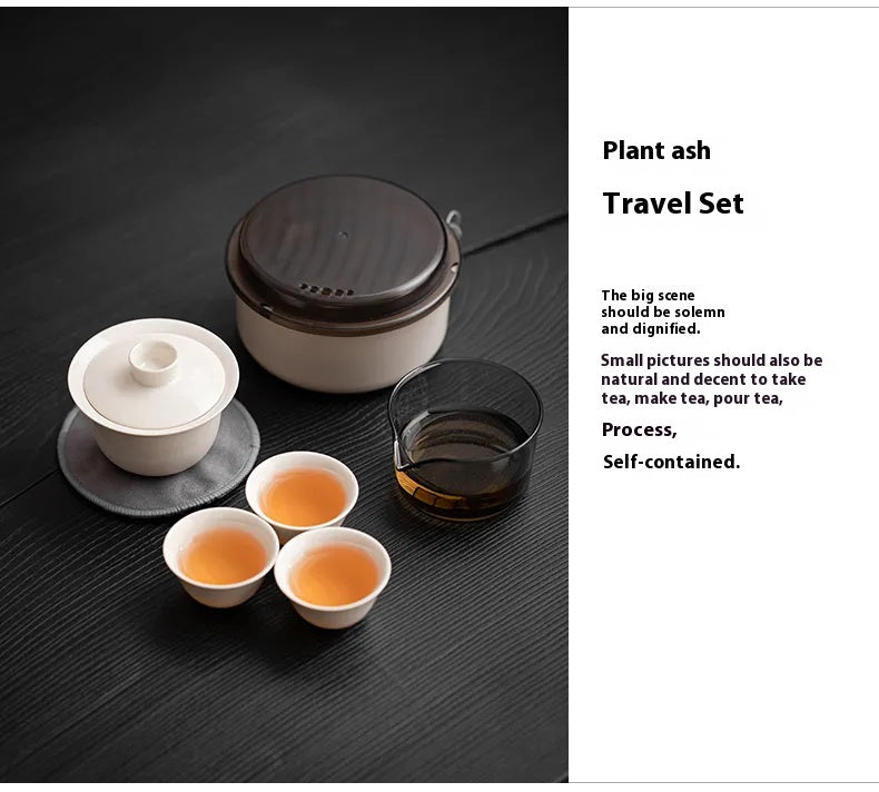 Portable Kungfu Tea Cup Set – “Carry a Breeze” Travel Teacup for One