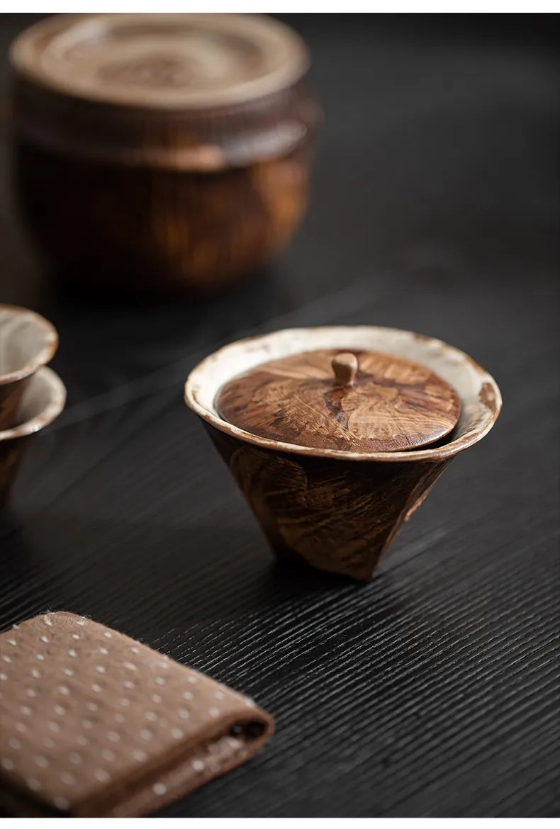 Silent Tone Three-Edge Gaiwan