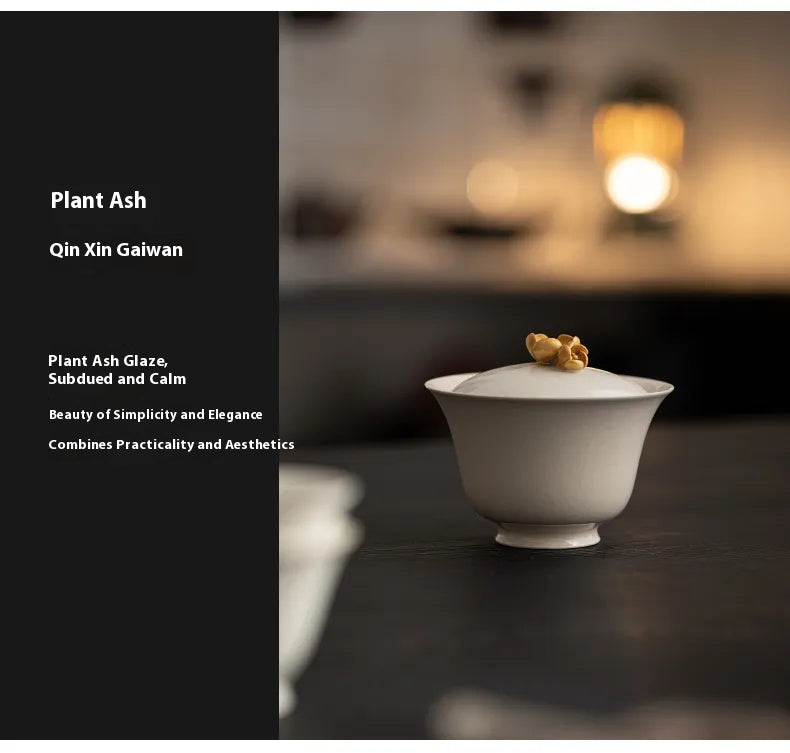 Ash Glaze “Qinrui” Gaiwan