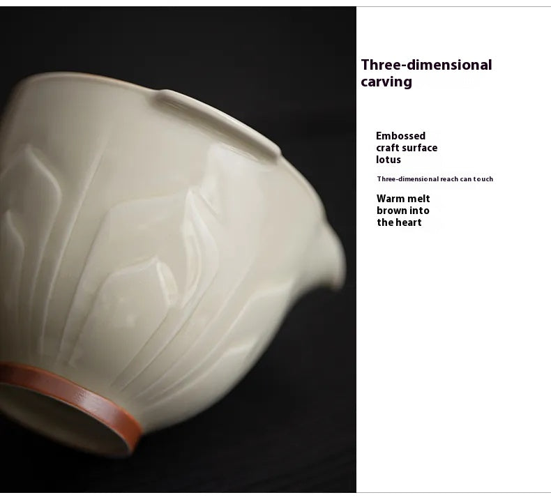 Qinglian Travel Tea Set – Portable Kungfu Teacup for One