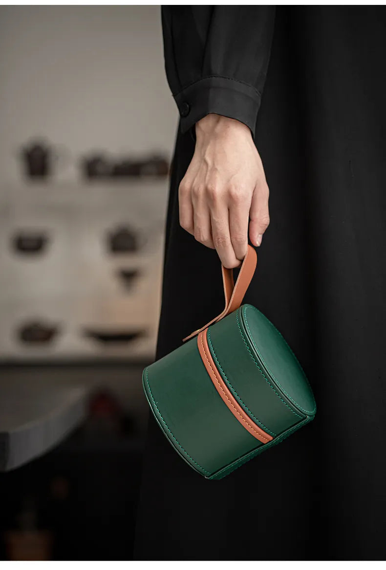 “Muhe” Lotus-Inspired Travel Gongfu Tea Cup – Elegant, Portable, Zen-Inspired
