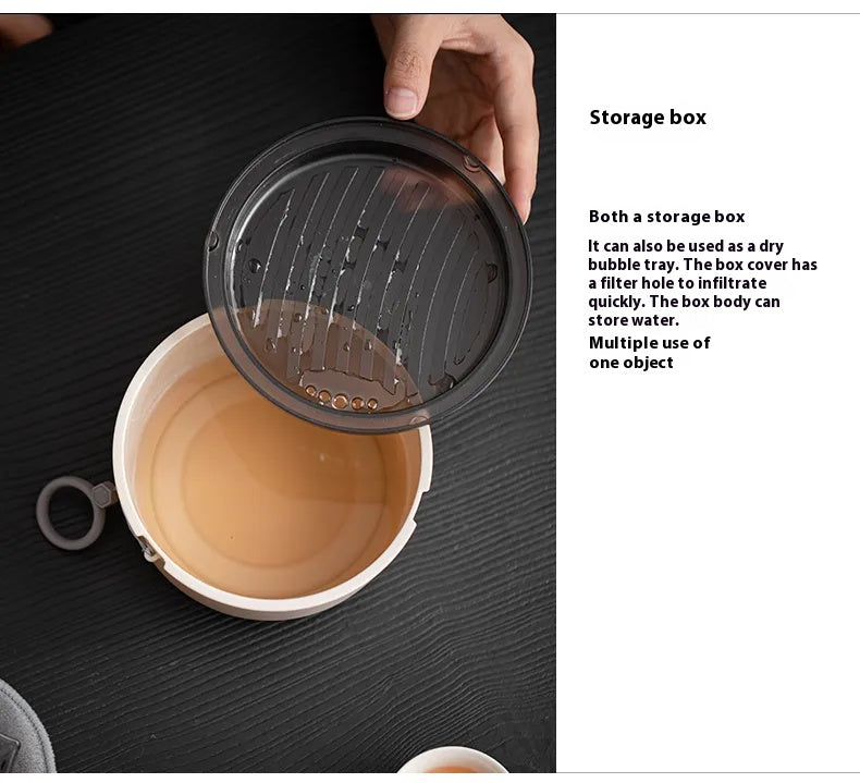 Portable Kungfu Tea Cup Set – “Carry a Breeze” Travel Teacup for One