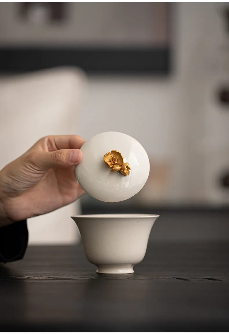 Ash Glaze “Qinrui” Gaiwan