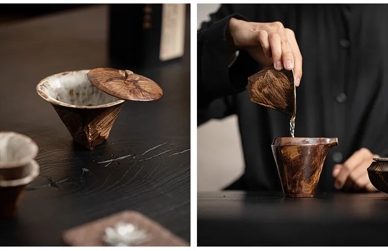 Silent Tone Three-Edge Gaiwan