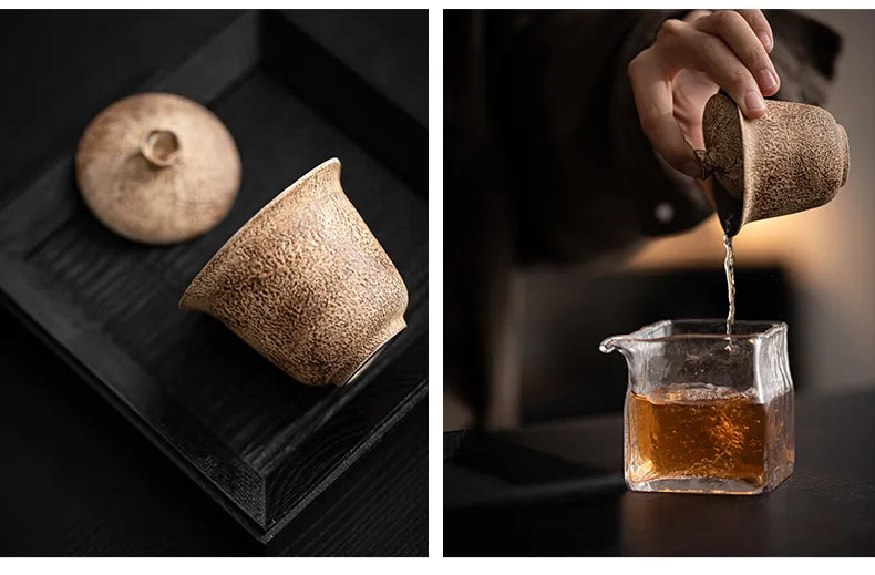 Chenzao Handmade Gaiwan – Minimalist Covered Tea Bowl for Gongfu Brewing