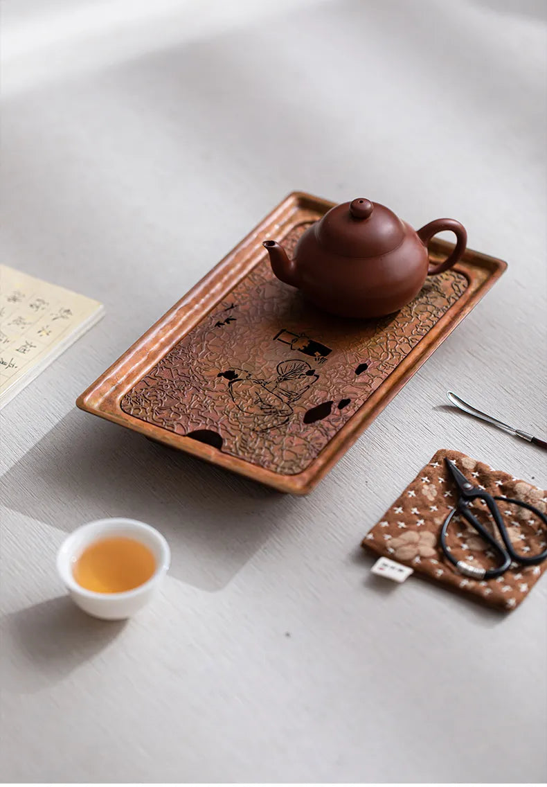 "Whispering Pines" – Purple Copper Dry Brewing Tray