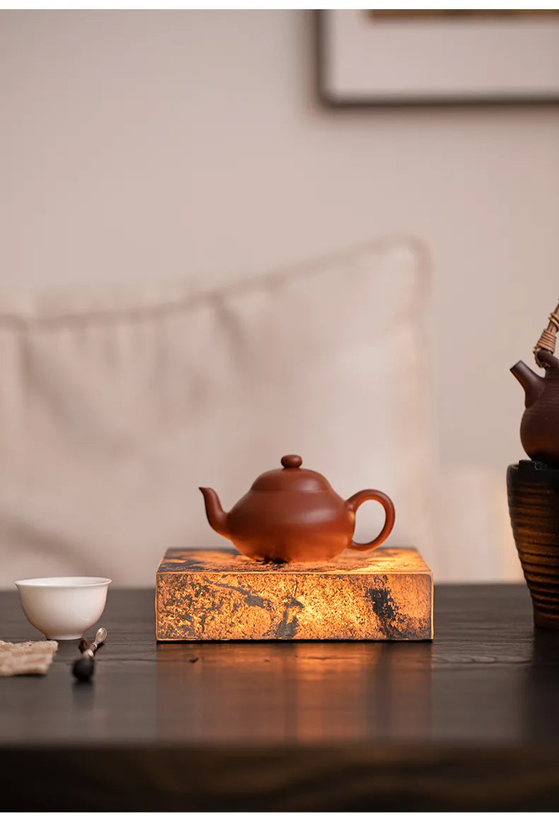 Square Cliff Stone Gongfu Tea Tray