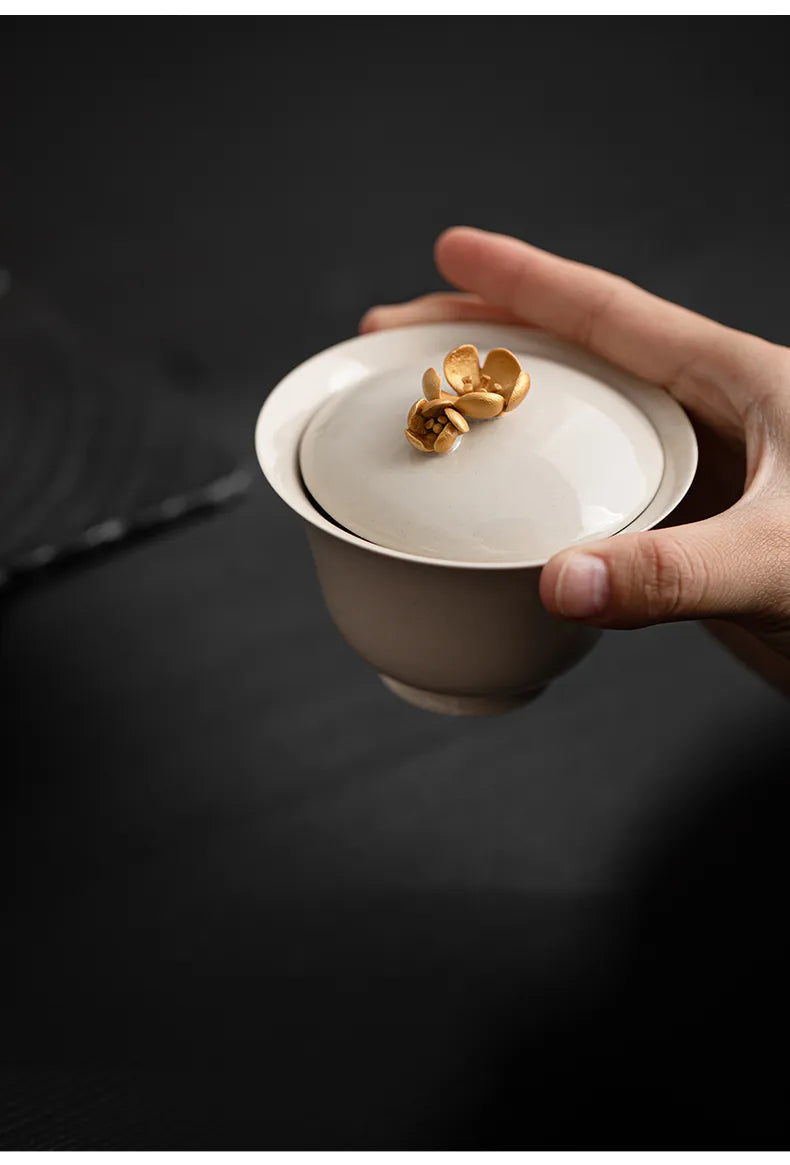 Ash Glaze “Qinrui” Gaiwan